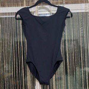 Mirella cap sleeve leotard